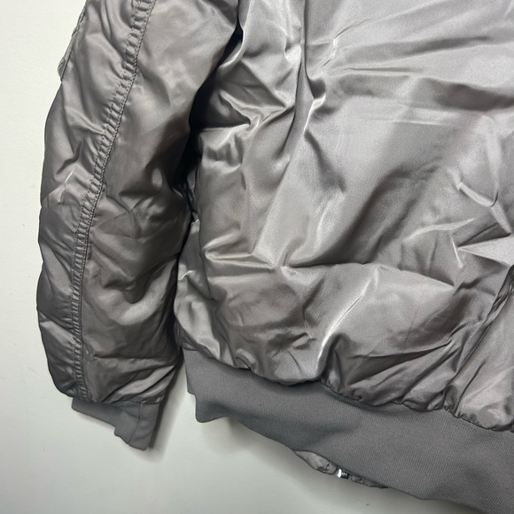 The Group Babaton Bomber Jacket Fill Zip Silver - Picture 14 of 16